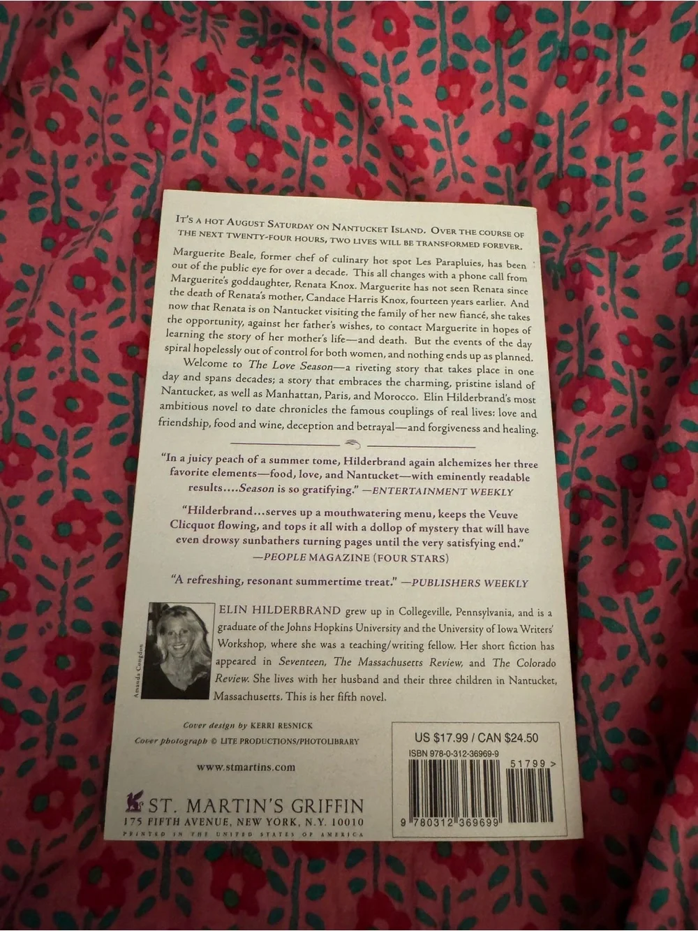 Elin Hilderbrand - The Love Season - Paperback - Like New*